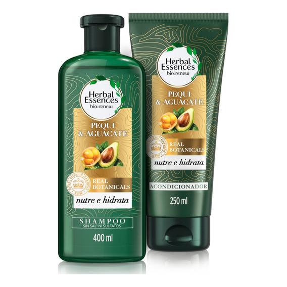  Shampoo y Acondicionador Herbal Essences Nutre e hidrata