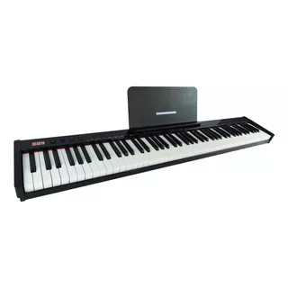 Piano Eletrônico 88 Teclas Arranjador Konix- Ph88 Midi+ Capa