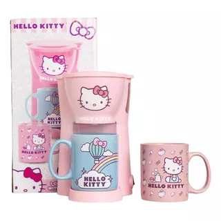 Cafetera Hello Kitty Original + 2 Tazas 