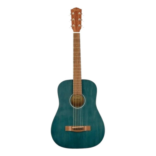 Guitarra acústica infantil Fender FA-15 para diestros blue