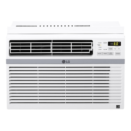 Aire acondicionado LG de  ventana  frío 12000 BTU  blanco 115V W121CE