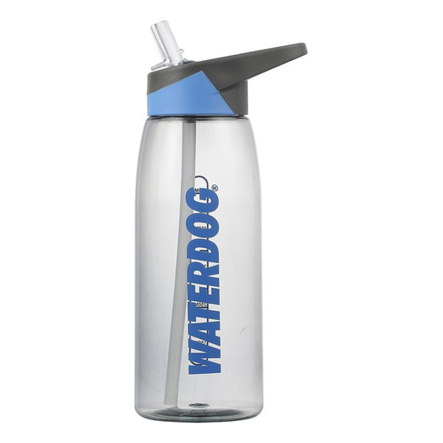 Botella Hidratacion Waterdog  Gym Running 750 Ml Ornos Color Blue