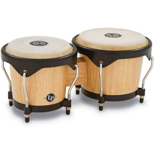 Bongó Latin Percussion Lp601ny-Aw tamaño 6“ y 7” de siam oak
