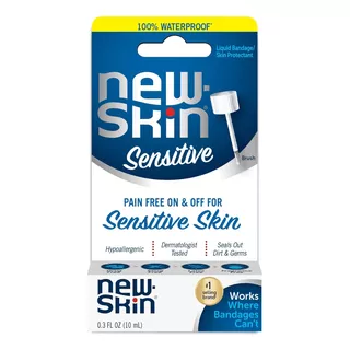 New Skin Curita Flexible Liquido 10ml Piel Sensible 1 Pieza