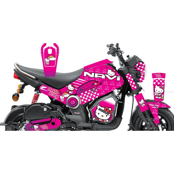 Honda Navi Graficos Stickers Edicion Hello Kitty 