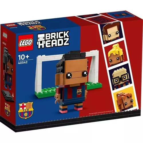Lego Set De Construccion Brick Headz Futbol Mi Jugador Lego : Fc Barcelona  40542 530 Piezas En Caja