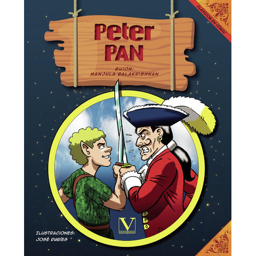 Peter Pan (Cómic): No, de Rubíes, José., vol. 1. Editorial Verbum, S.L., tapa pasta blanda, edición 1 en español, 2021