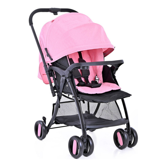 Carriola Prinsel Golf Rosa Chasis Negro