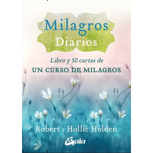 Milagros Diarios - Libro Y 50 Cartas De Un Curso De Milagros