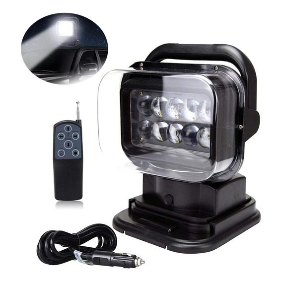 Foco Busca Camino Led Luz 50w Con Control Remoto