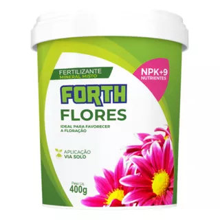 Fertilizante Adubo Forth Flores 400 Gramas