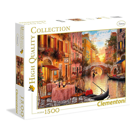 Rompecabeza Clementoni Venecia 1500 Pzas