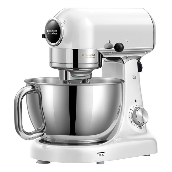 Batidora de Pedestal Hook Mixer Blanco 4,7 Lt EasyWays