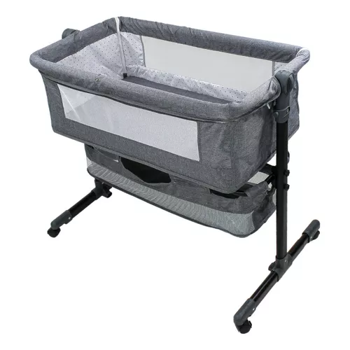 Corralito Para Bebe Plegable Corral De Gimnasio De Juegos Color Gris Diseño  de la tela Liso