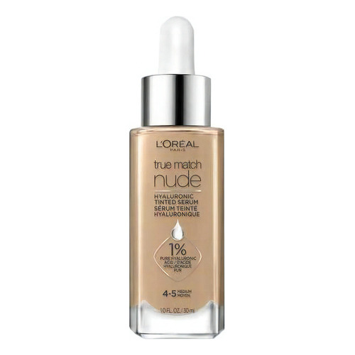 Base de maquillaje en sérum L'Oréal Paris True Match Tinted Serum Hyaluronic Tinted Serum tono medium 4-5 - 30mL 30g