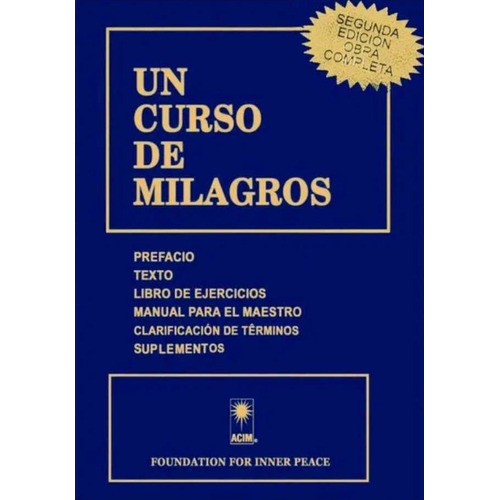 Un curso de milagros, de Varios autores. 1883360856, vol. 1. Editorial Editorial EDICIONES MODERNAS, tapa blanda, edición 2007 en español, 2007