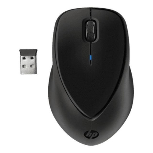 Mouse inalámbrico HP  Comfort Grip negro