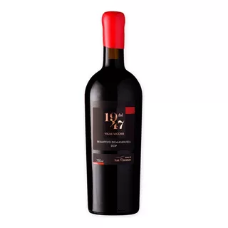 Vinho Primitivo Terre Di San Vincenzo Dal 1947 2016 750 Ml