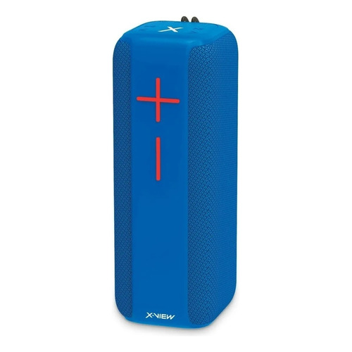 Parlante Bluetooth Inalambrico X View Blast X2 Tws Ipx5 Color Azul