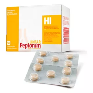 Linfar Peptonum Hi Hepatotrófica En Comprimidos Sabor N/a