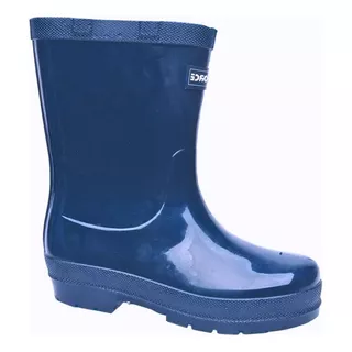 Botas De Lluvia Infantil Bota De Agua Azul- Rosa -negro