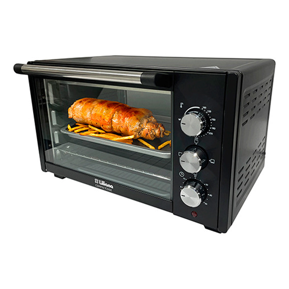 Horno Eléctrico Liliana Ao200 20l 250º C Timer 60 Min Negro