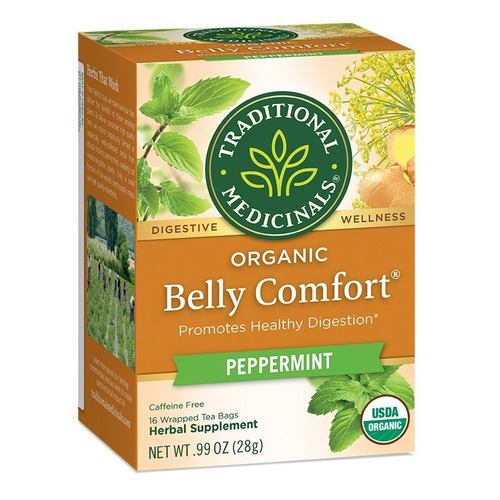 Té Org Traditional Medicinals Belly Comfort 16 Sobres Se