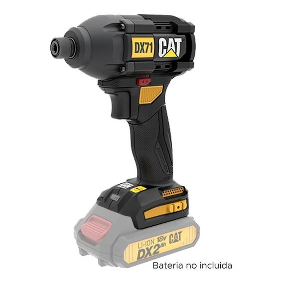 Llave Impacto Brushless Bateria Cat Caterpillar Dx71b 1/4