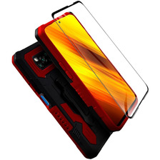 Case Funda Mate Antishock Xiaomi Redmi Note 9 - Rojo SM