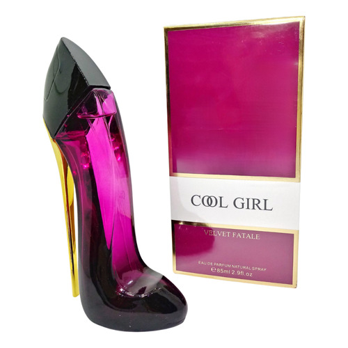 Cool Girl Velvet Fatale Edp 85ml(caja Purpura) Silk Perfumes