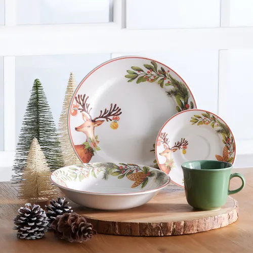 Vajilla de navidad mercado libre sale