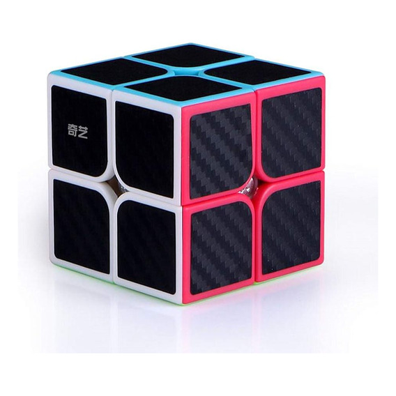 Cubo Rubik Qiyi 2x2 Fibra De Carbono Speedcube