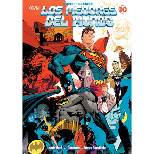Batman/superman: Los Mejores Del Mundo: Los Mejores Del Mundo, De Waid. Serie Batman/superman, Vol. 1. Editorial Ovni Press, Tapa Blanda, Edición 1 En Español, 2023