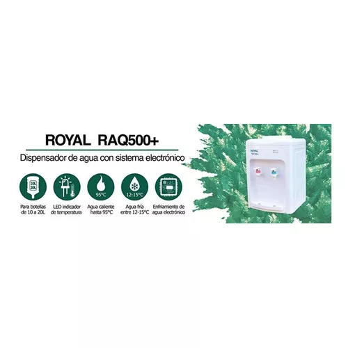 Dosificador de Agua para Mesa ROYAL Modelo RAQ500