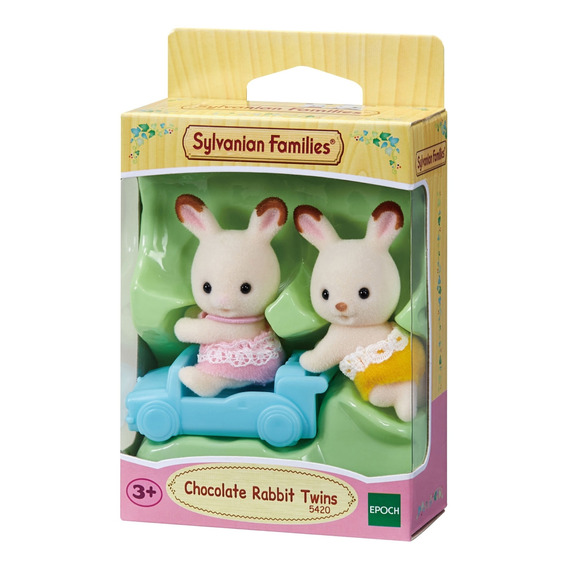 Sylvanian Families Gemelos Conejo Chocolate Muñeco Atrix ®