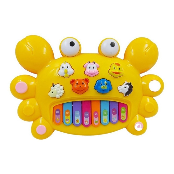 Piano Musical Interactivo Con Sonido Luces Para Bebes