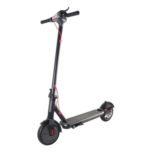 Scooter Electrico Plegable M12 Patín Electrico 250w Moboss Color Negro