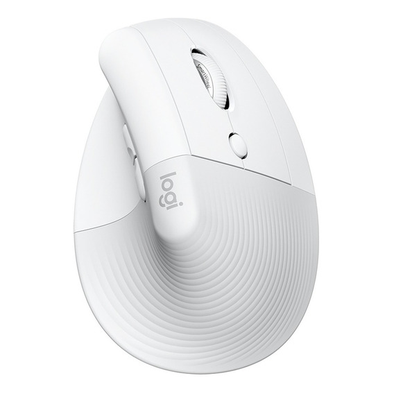 Mouse Bluetooth Ergonomico Logitech Mx Vertical Lift White Color Blanco crudo