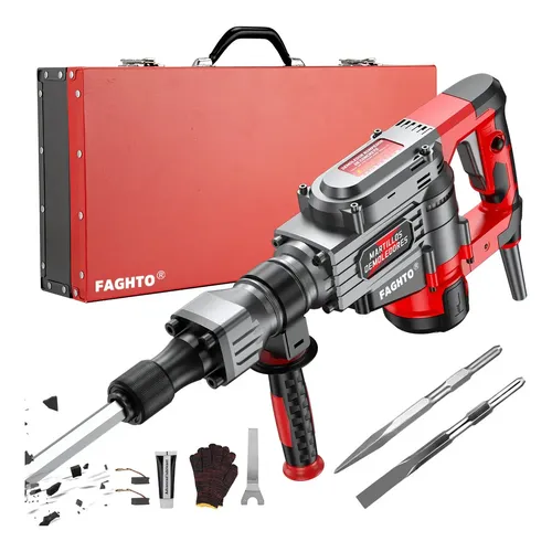 4500W Taladro Rotomartillo Industrial 6000Bpm 60J Faghto…