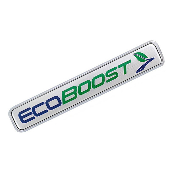 Emblema Ecoboost En Metal Compatible Con Ford Genérico