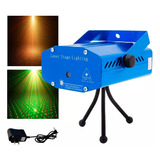 Lluvia Laser Multipunto Led Rojo Verde Audioritmico