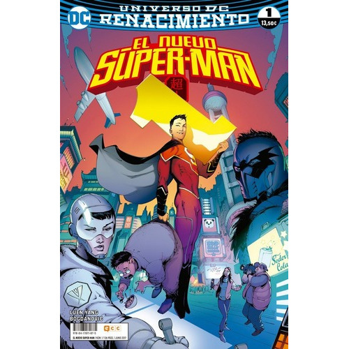 El Nuevo Superman 1  - Ecc España, de Gene Luen Yang/Viktor Bogdanovic. Editorial DC en español