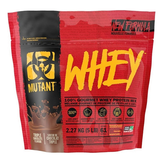 Proteina Mutant Whey 5 Lbs Sabor Triple Chocolate Sabor Chocolate