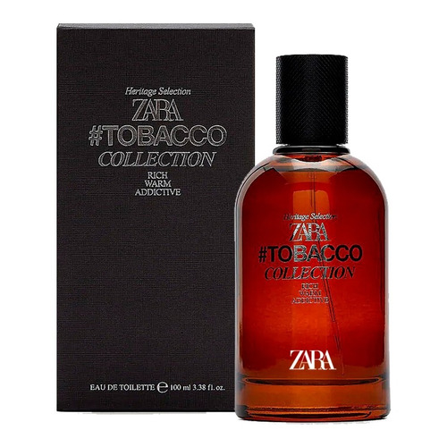 Perfume Zara Man Tobacco Collection Rich Warm Edt - 100ml