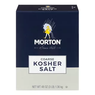 Sal Gourmet Morton Kosher Salt Caja 1.36 Kilos **importado**