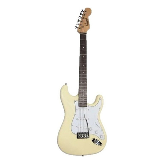 Guitarra eléctrica Leonard LE362 stratocaster de aliso ivory con diapasón de palo de rosa