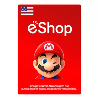 Nintendo Eshop Usa Gift Card Entrega Inmediata Promoción