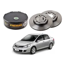 Disco Freio Dianteiro Tiida Sedan 1.8 2008 A 2013