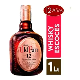 Whisky Scotch Old Parr 12 Años 0 Escocia Botella 1000 Ml