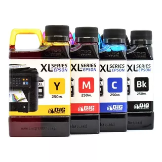 Tintas Bigcolors Xl Series Combo 4 Tanques X 250ml C/u